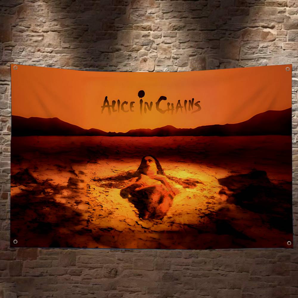 Commercial Printing Company - rock Vintage Band A-Alice In C-Chains