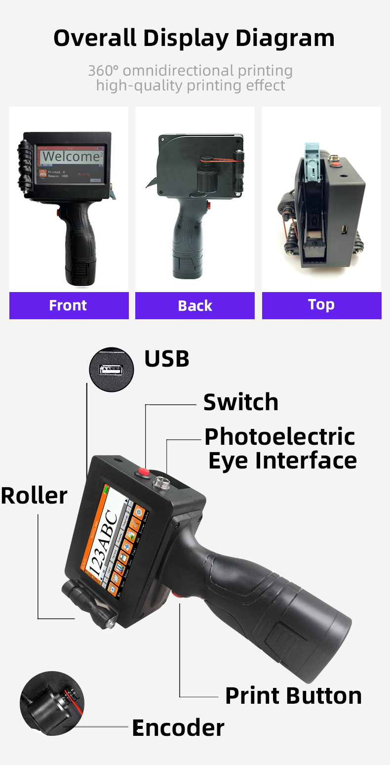 2026  Price Portable Handheld  - Barcode Printer review and price