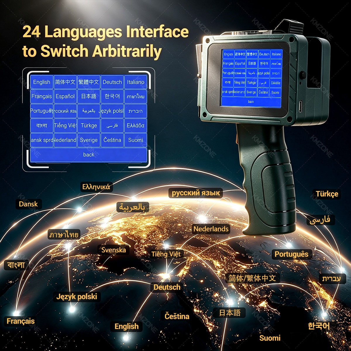 12.7mm Handheld Inkjet Label P - Label Maker review and price