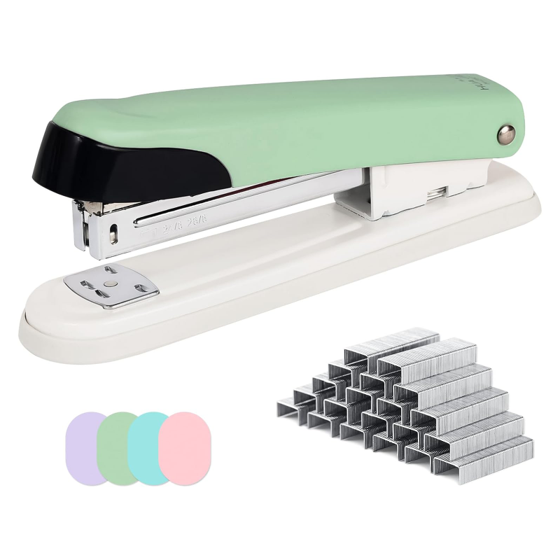 HUAJIE 6.5-Inch Metal Desktop  - Stapler Heavy Duty review and price