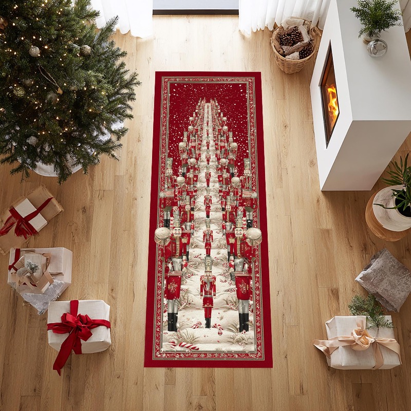 Xmas Bauble Print Runner Rug P - Commercial Fabric Printing Machine review and price