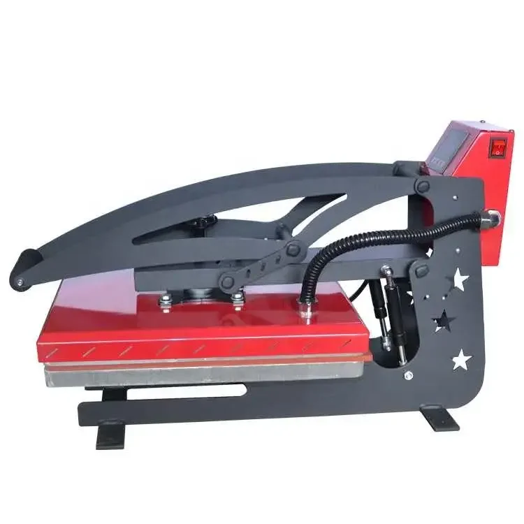 Manual High Pressure Heat Pres - Commercial Fabric Printing Machine review and price