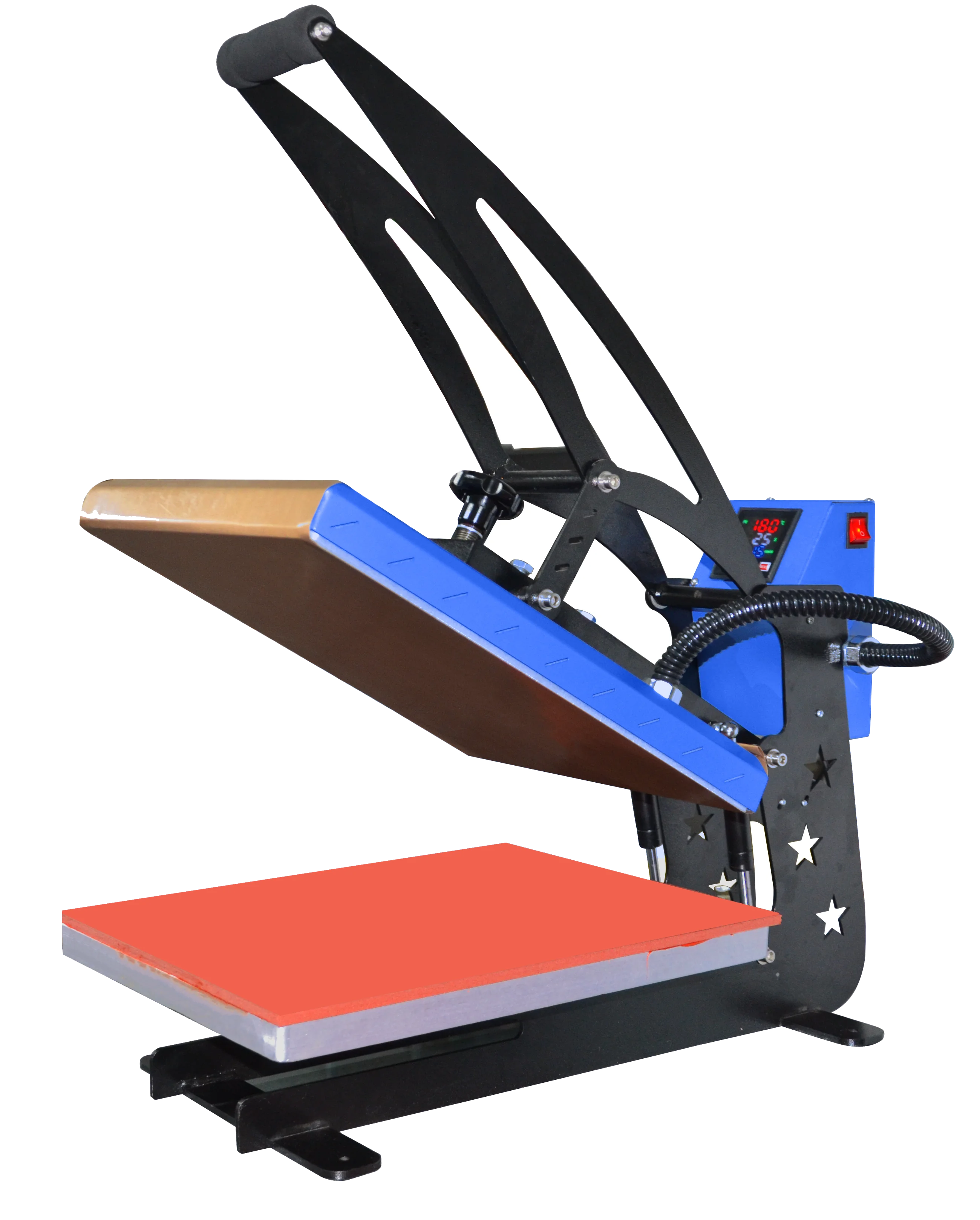 Manual High Pressure Heat Pres - Commercial Fabric Printing Machine review and price