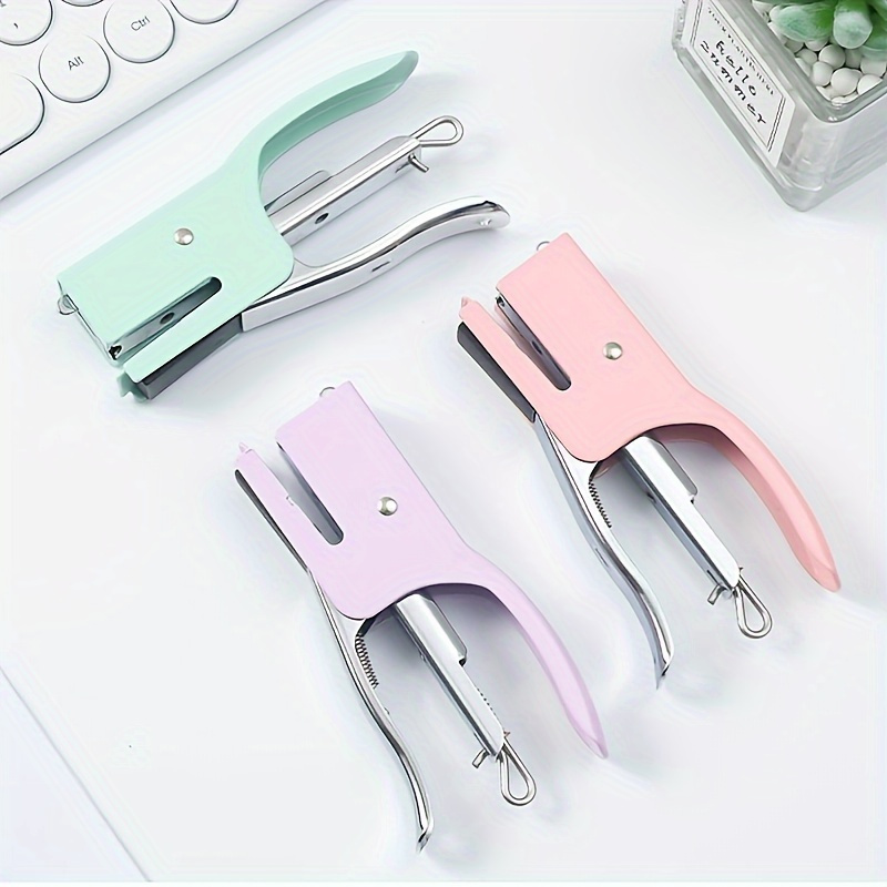 A Set Metal Hand-held Stapler  - Stapler Heavy Duty review and price