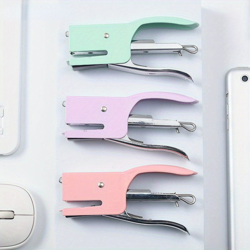 A Set Metal Hand-held Stapler  - Stapler Heavy Duty review and price
